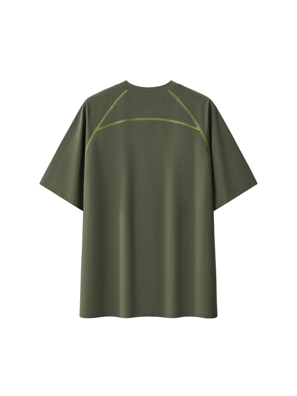 Unisex Contrast Stitch Raglan T-Shirt