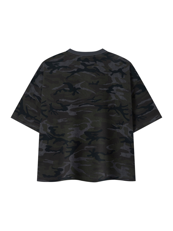 Unisex Camo Boxy T-Shirt