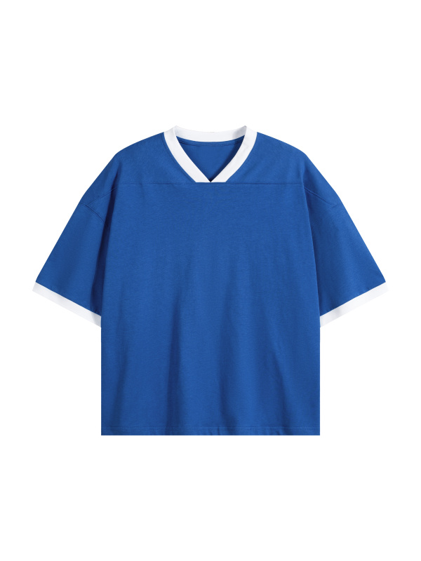 Unisex Color Block Boxy T-Shirt
