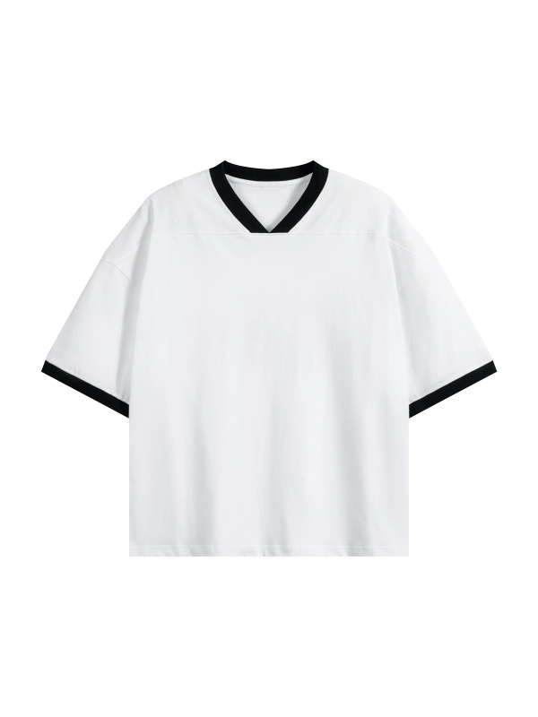 Unisex Color Block Boxy T-Shirt