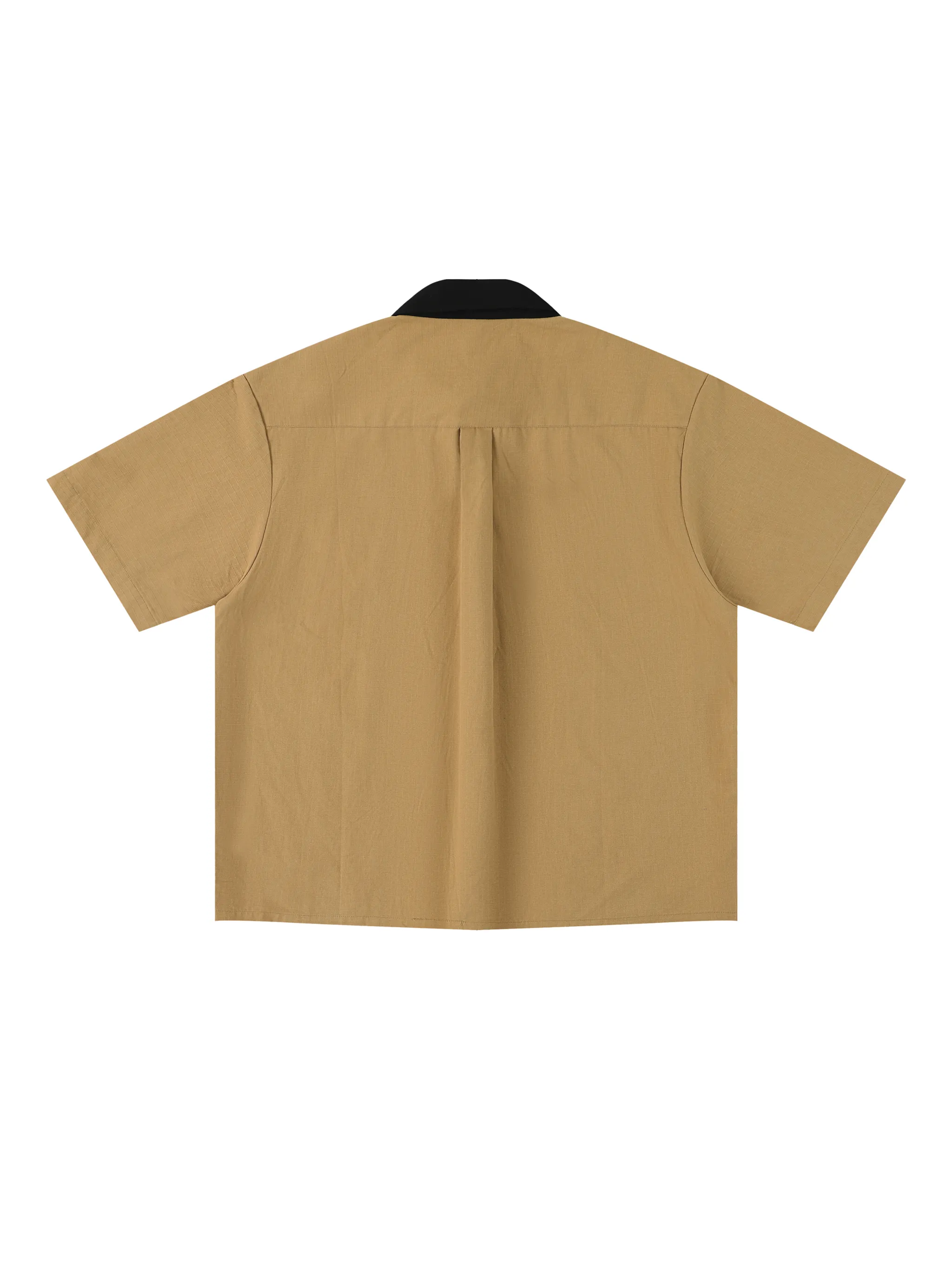 Unisex Color Block Short Sleeve Shirt