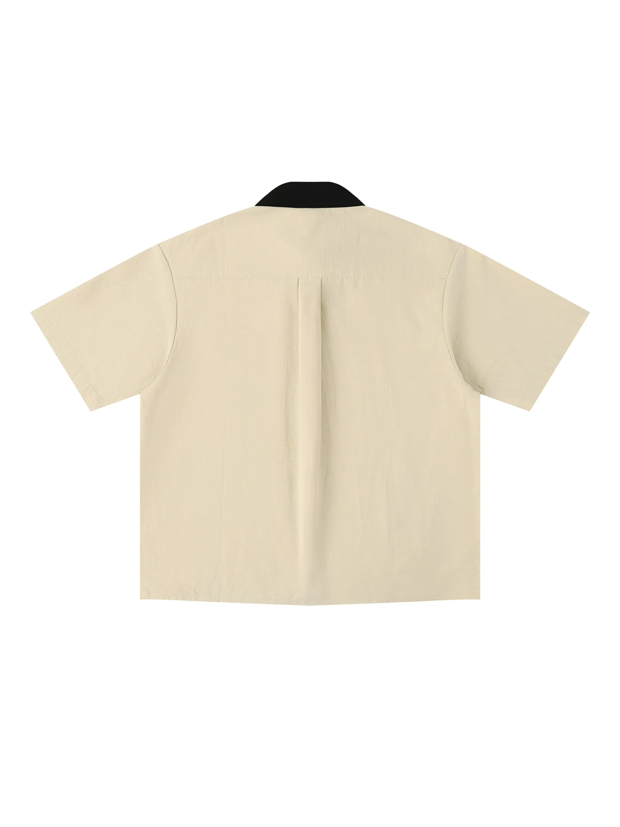 Unisex Color Block Short Sleeve Shirt