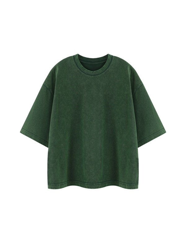 Unisex Heavyweight Mineral Wash Boxy T-Shirt