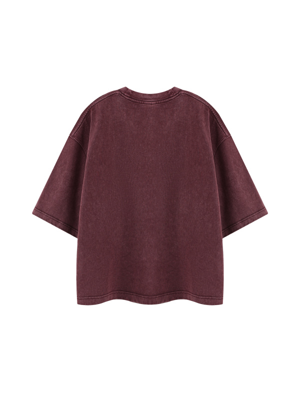 Unisex Heavyweight Mineral Wash Boxy T-Shirt