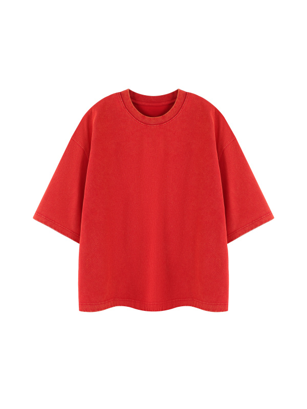 Unisex Heavyweight Mineral Wash Boxy T-Shirt