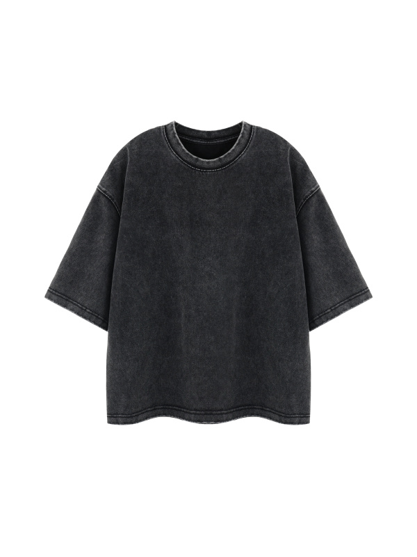 Unisex Heavyweight Mineral Wash Boxy T-Shirt