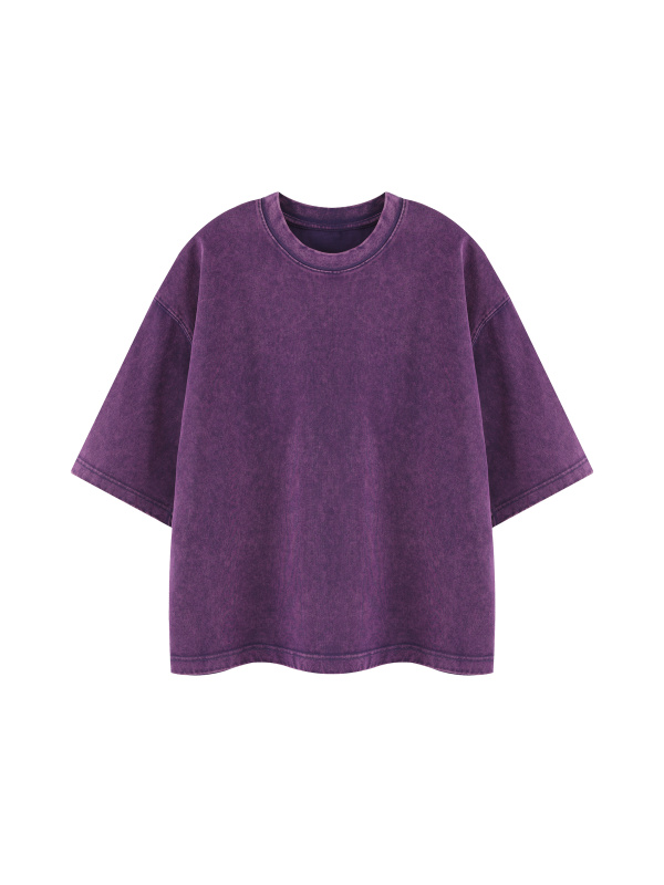 Unisex Heavyweight Mineral Wash Boxy T-Shirt