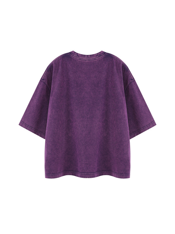 Unisex Heavyweight Mineral Wash Boxy T-Shirt