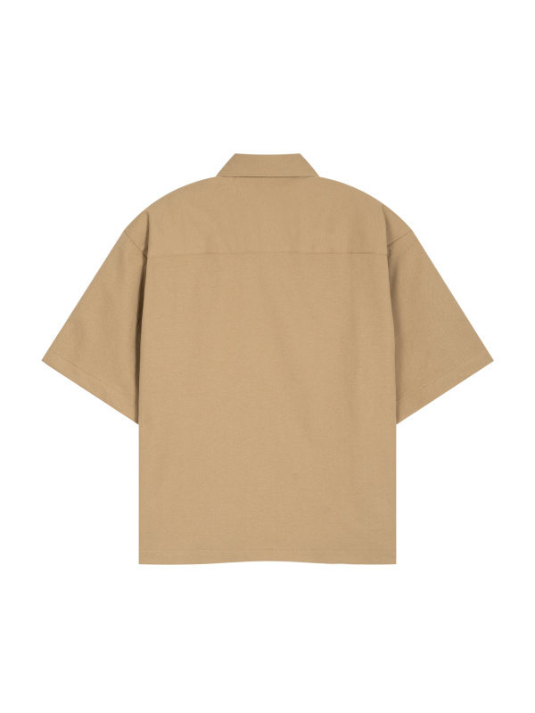 Unisex Boxy Heavyweight Short Sleeve Shirt