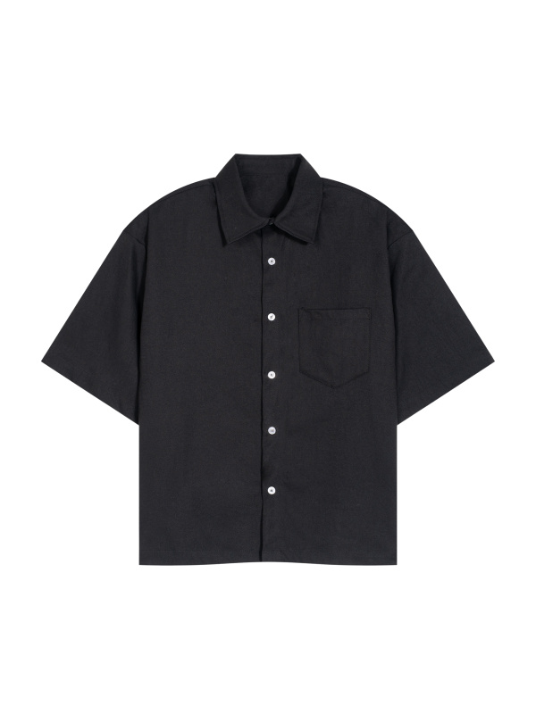 Unisex Boxy Heavyweight Short Sleeve Shirt