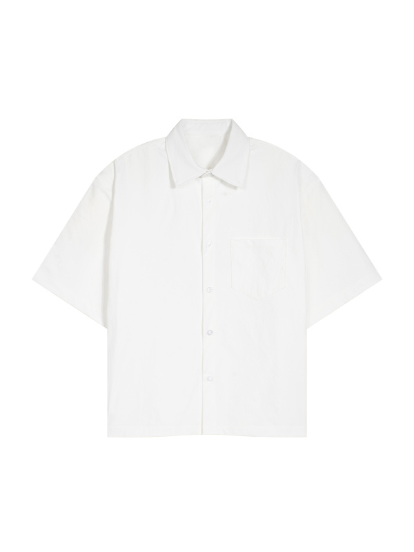 Unisex Boxy Heavyweight Short Sleeve Shirt