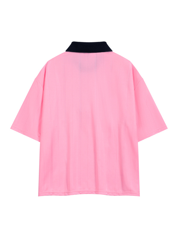 Unisex Striped Boxy Soccer Jersey