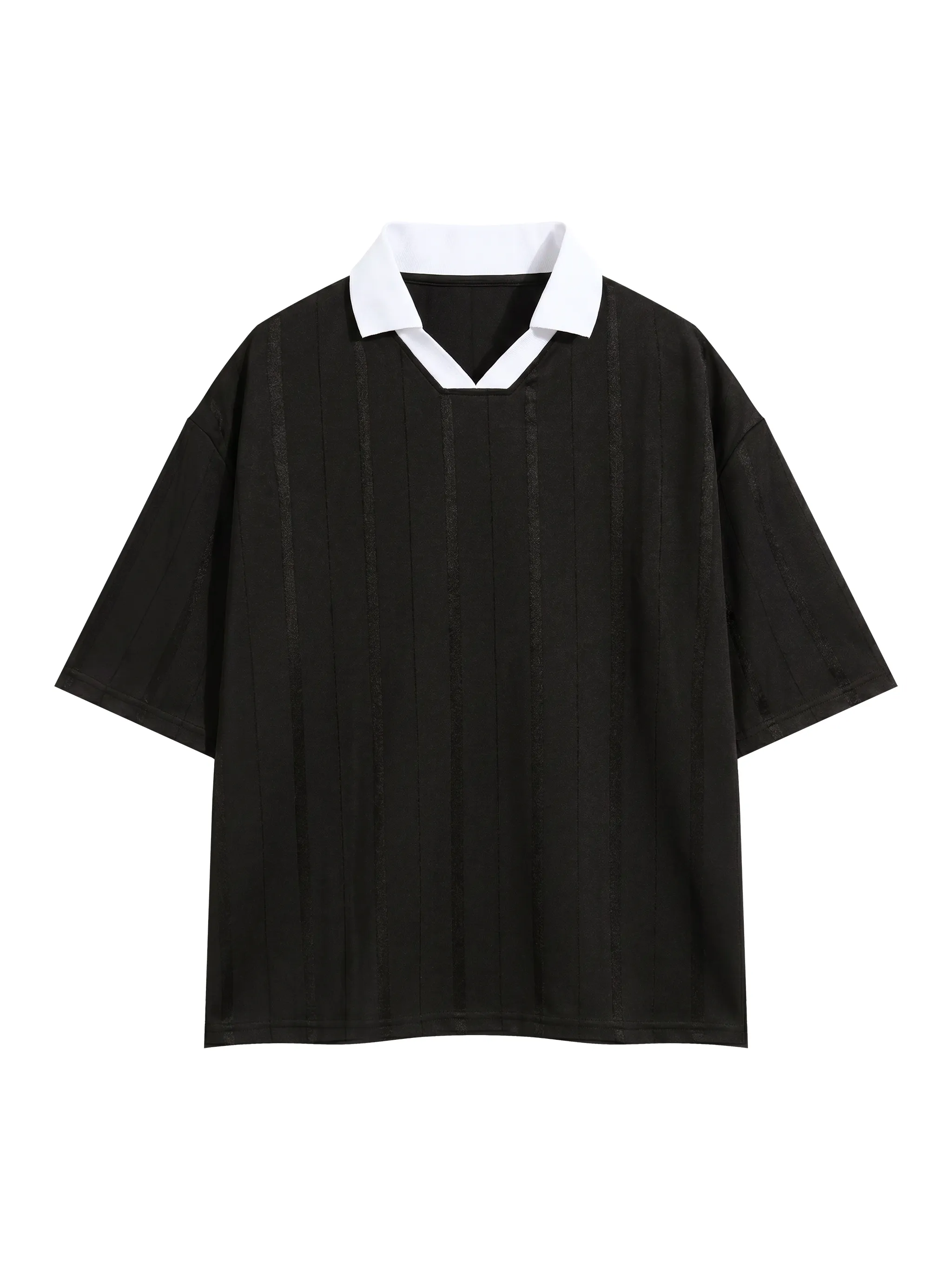 Unisex Striped Boxy Soccer Jersey