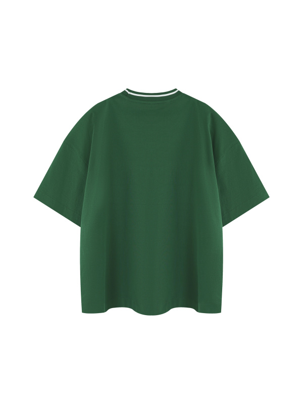 Unisex Boxy Ribbed T-Shirt