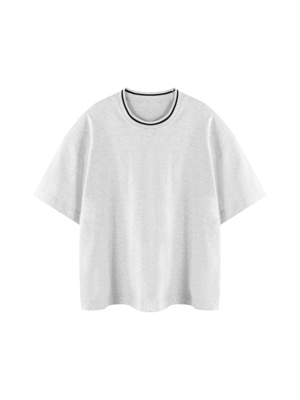 Unisex Boxy Ribbed T-Shirt