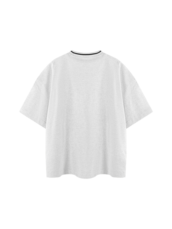 Unisex Boxy Ribbed T-Shirt
