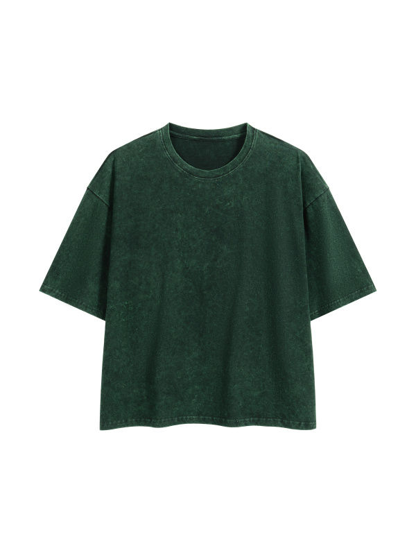 Unisex Mineral Wash Boxy T-Shirt