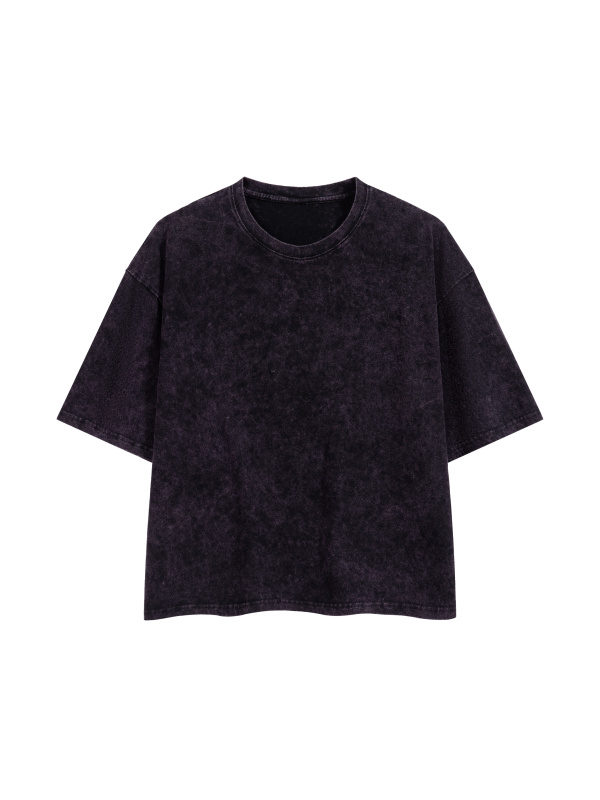 Unisex Mineral Wash Boxy T-Shirt
