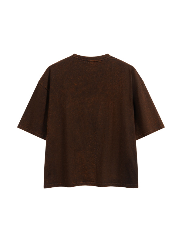 Unisex Mineral Wash Boxy T-Shirt