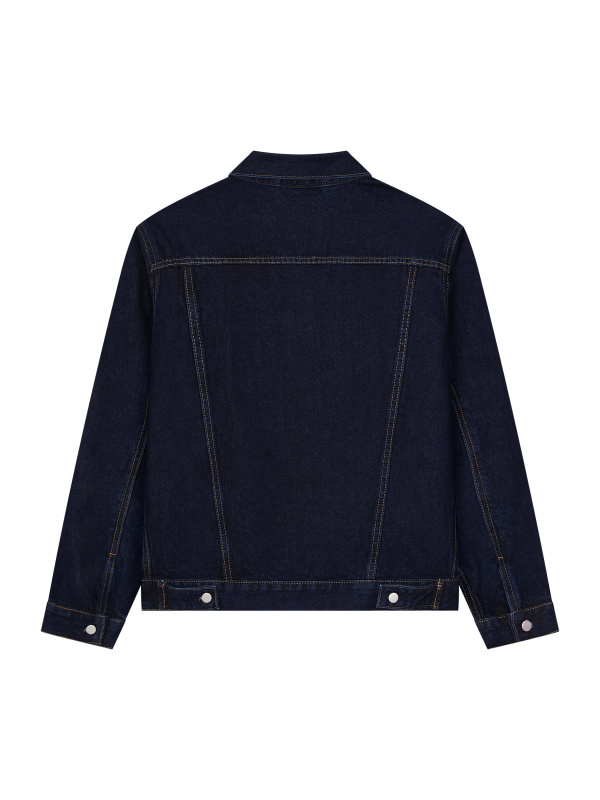 Unisex Vintage Wash Denim Jacket