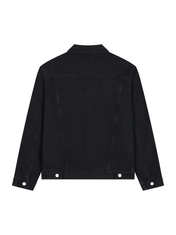 Unisex Vintage Wash Denim Jacket