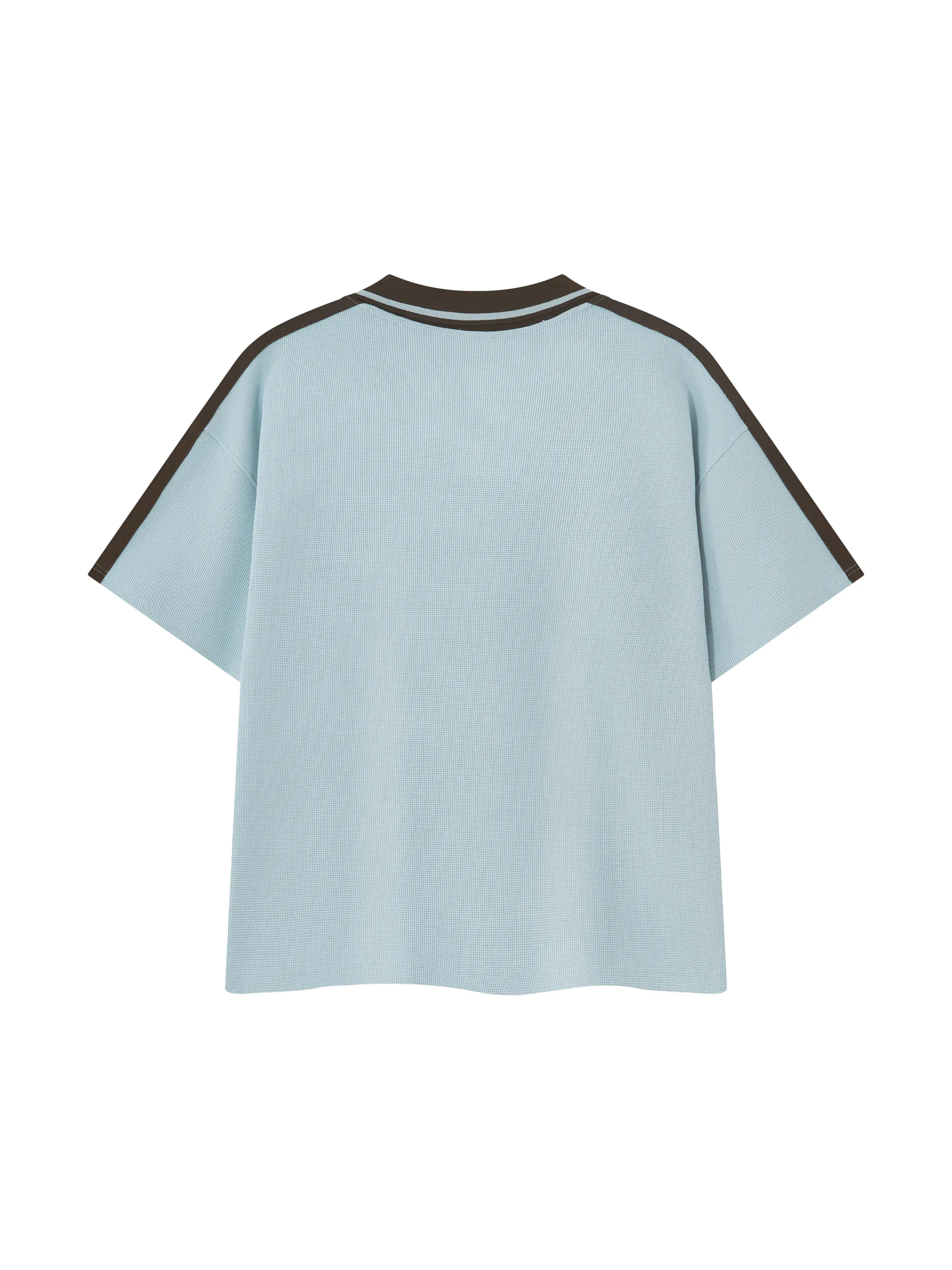 Unisex Color Block Polo Shirt