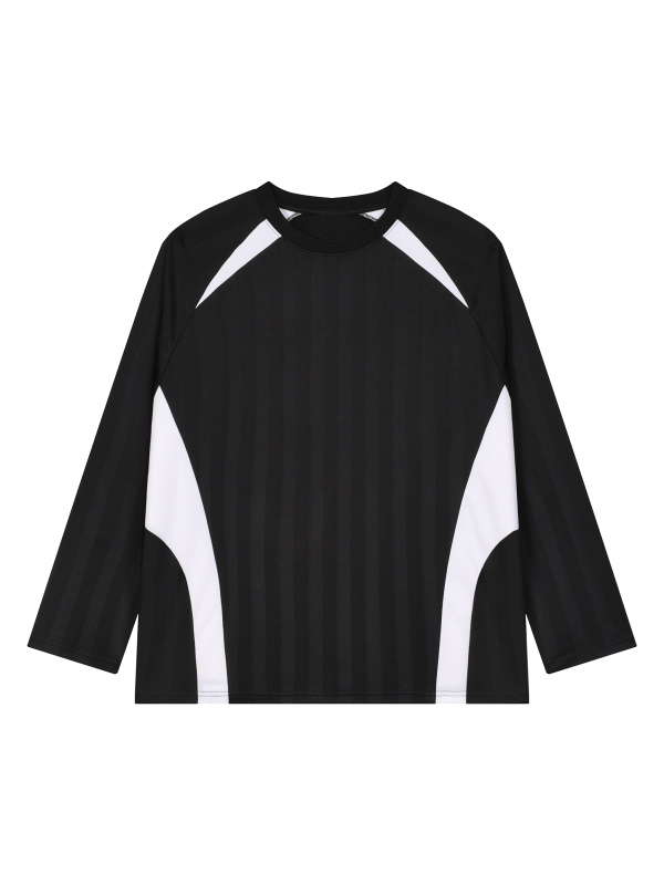Unisex Color Block Jacquard Soccer Jersey