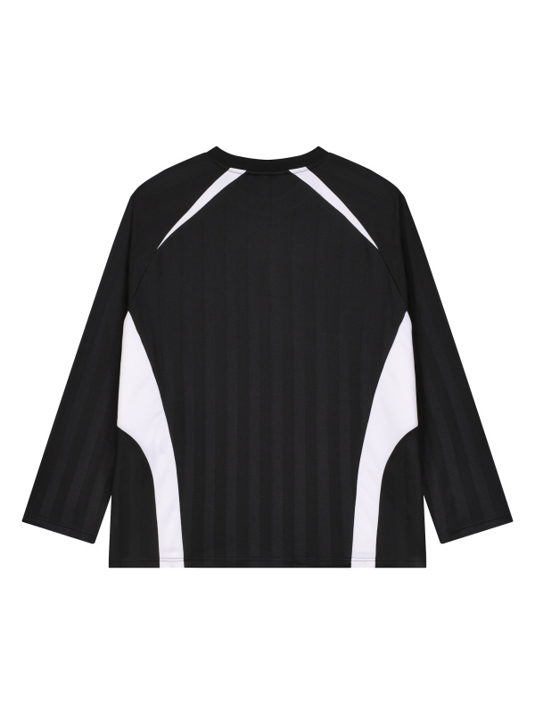 Unisex Color Block Jacquard Soccer Jersey