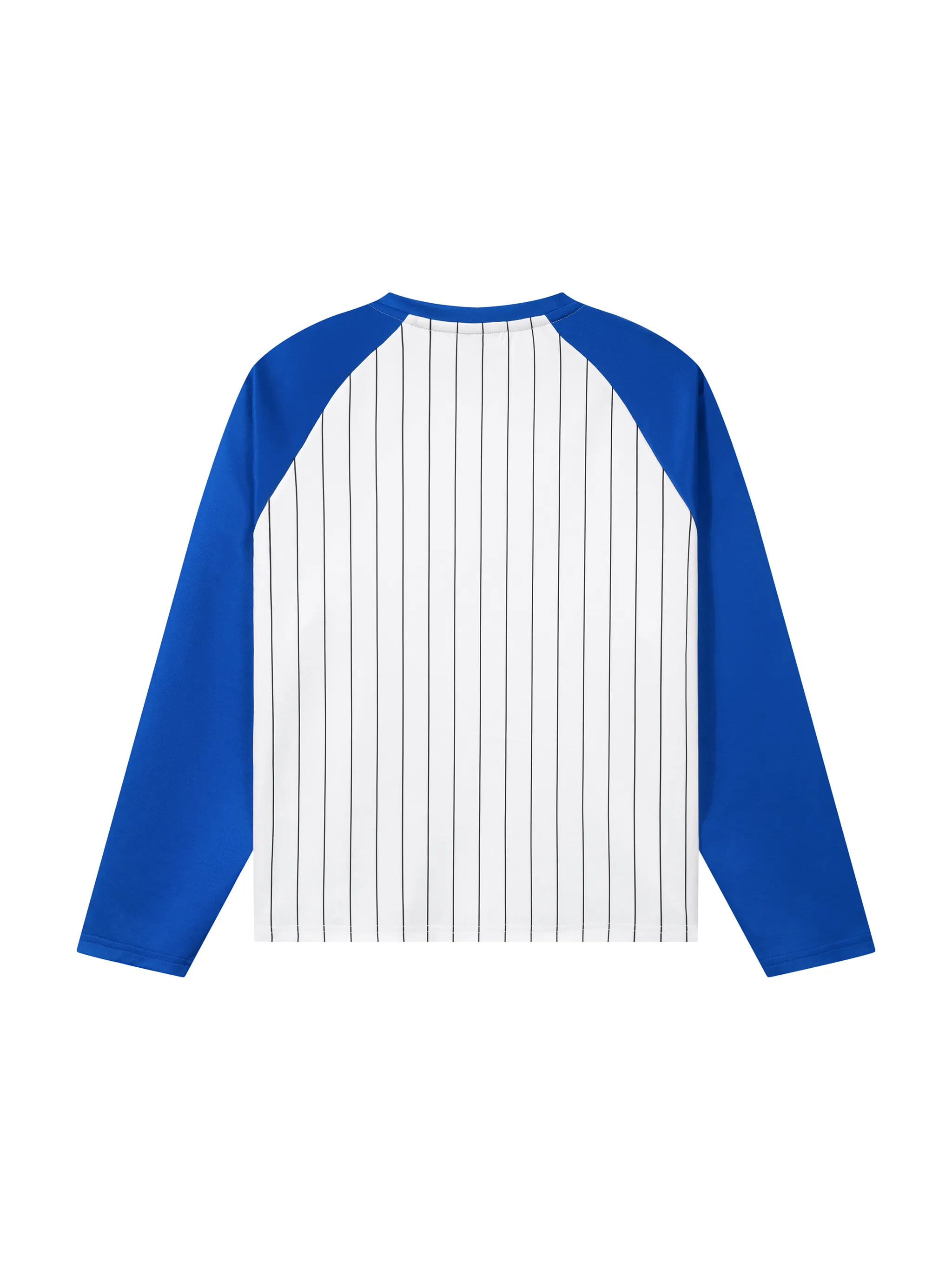 Unisex Striped Raglan Long Sleeve T-Shirt