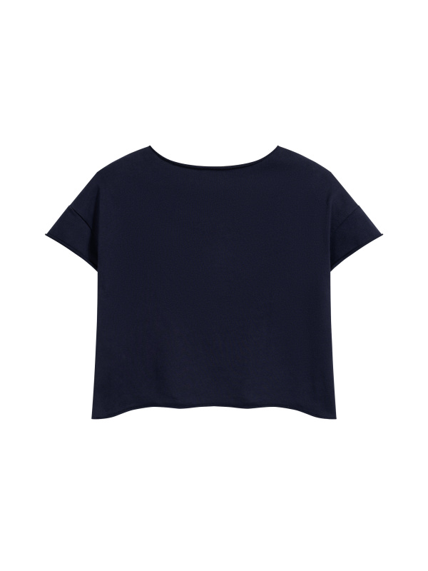 Unisex Heavyweight Boxy Raw Edge T-Shirt