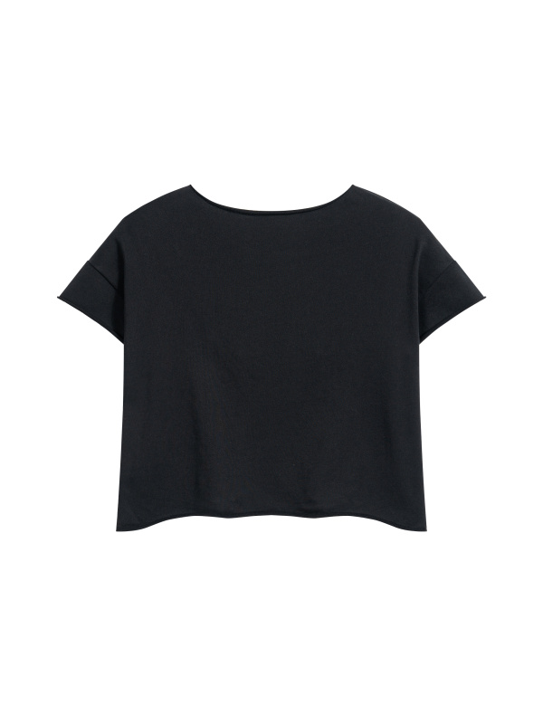 Unisex Heavyweight Boxy Raw Edge T-Shirt