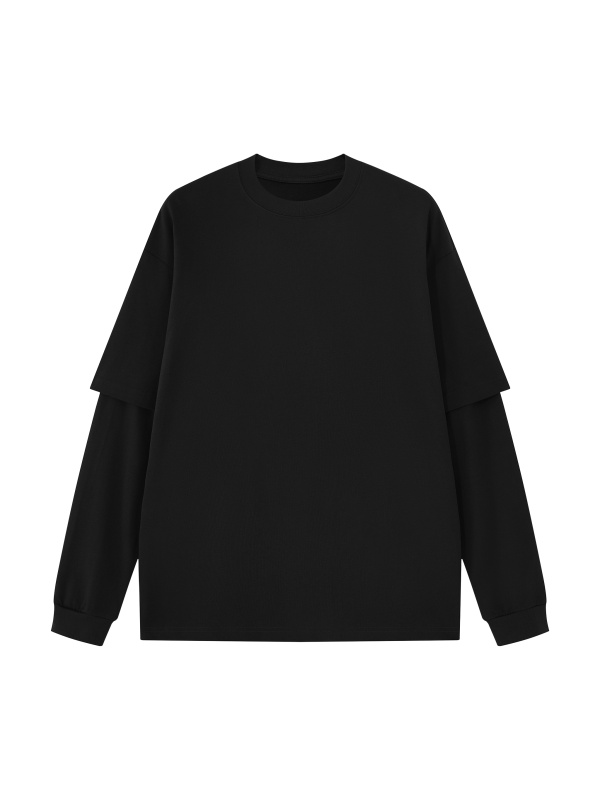 Unisex Layered Oversized T-Shirt