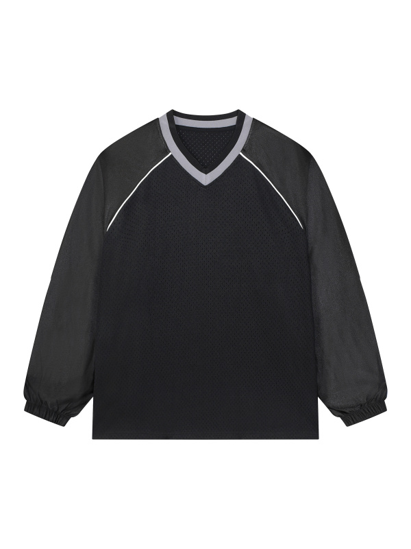 Unisex Paneled Long Sleeve Jersey