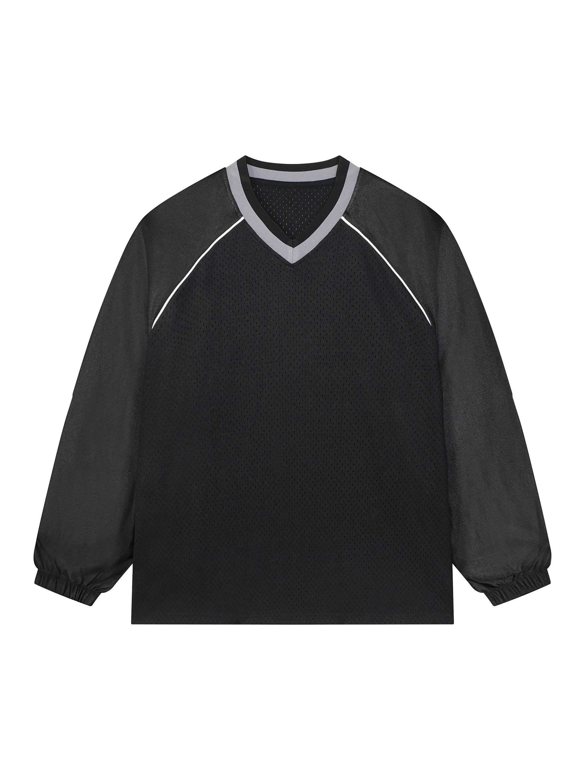 Unisex Paneled Long Sleeve Jersey