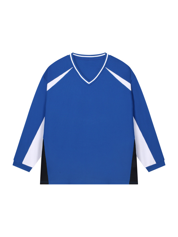 Unisex Color Block Long Sleeve Jersey