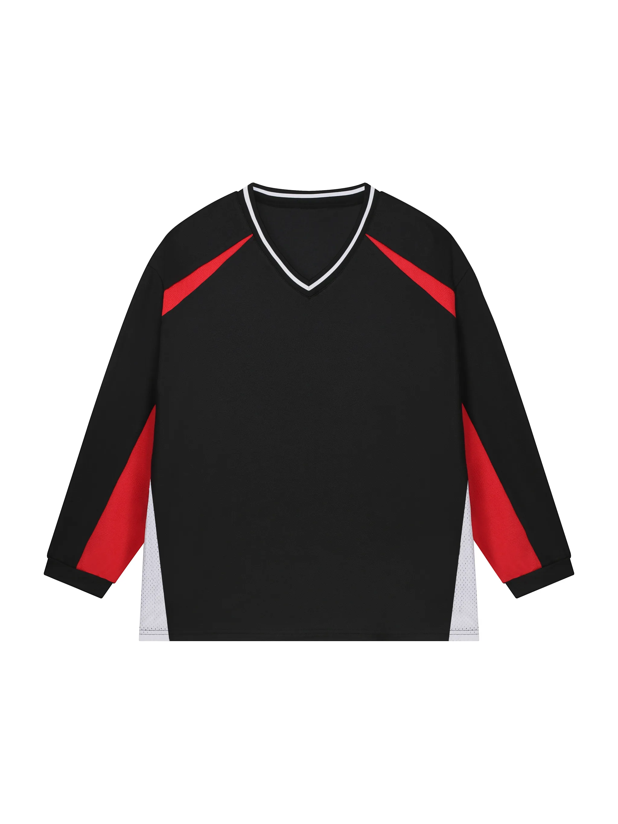 Unisex Color Block Long Sleeve Jersey