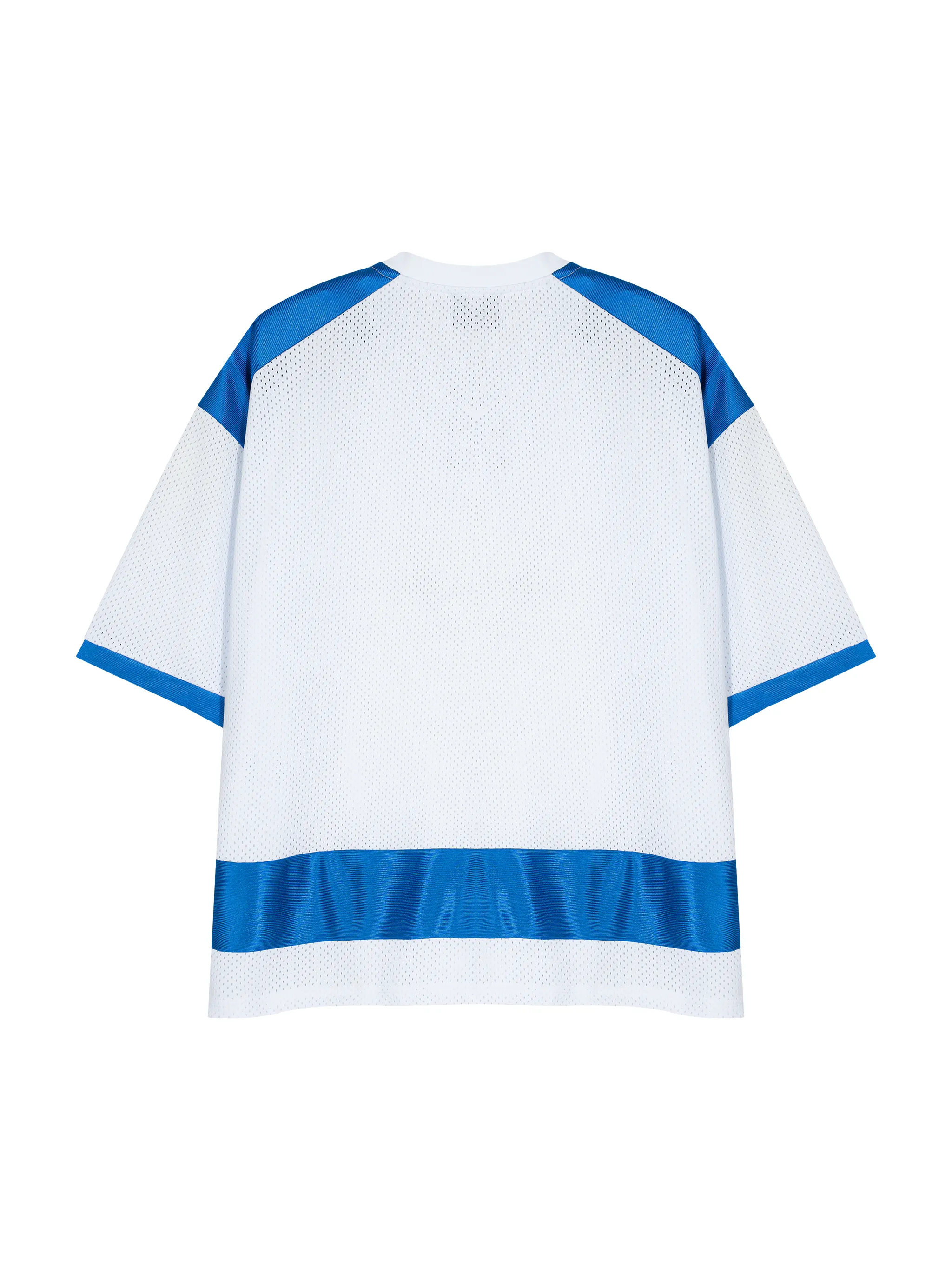 Unisex Raglan Sleeve Mesh Boxy T-Shirt
