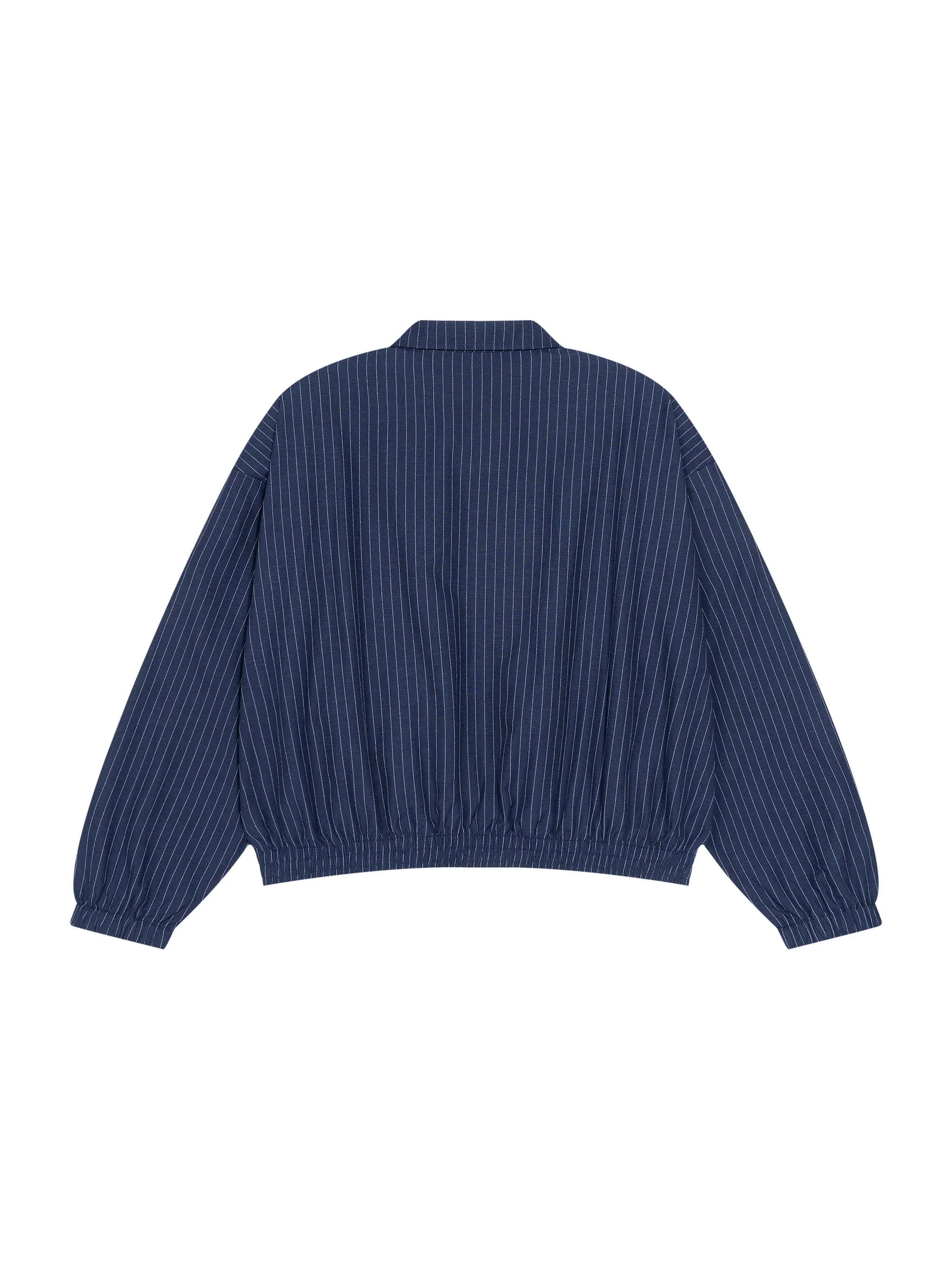 Unisex Striped Full-Zip Track Jacket