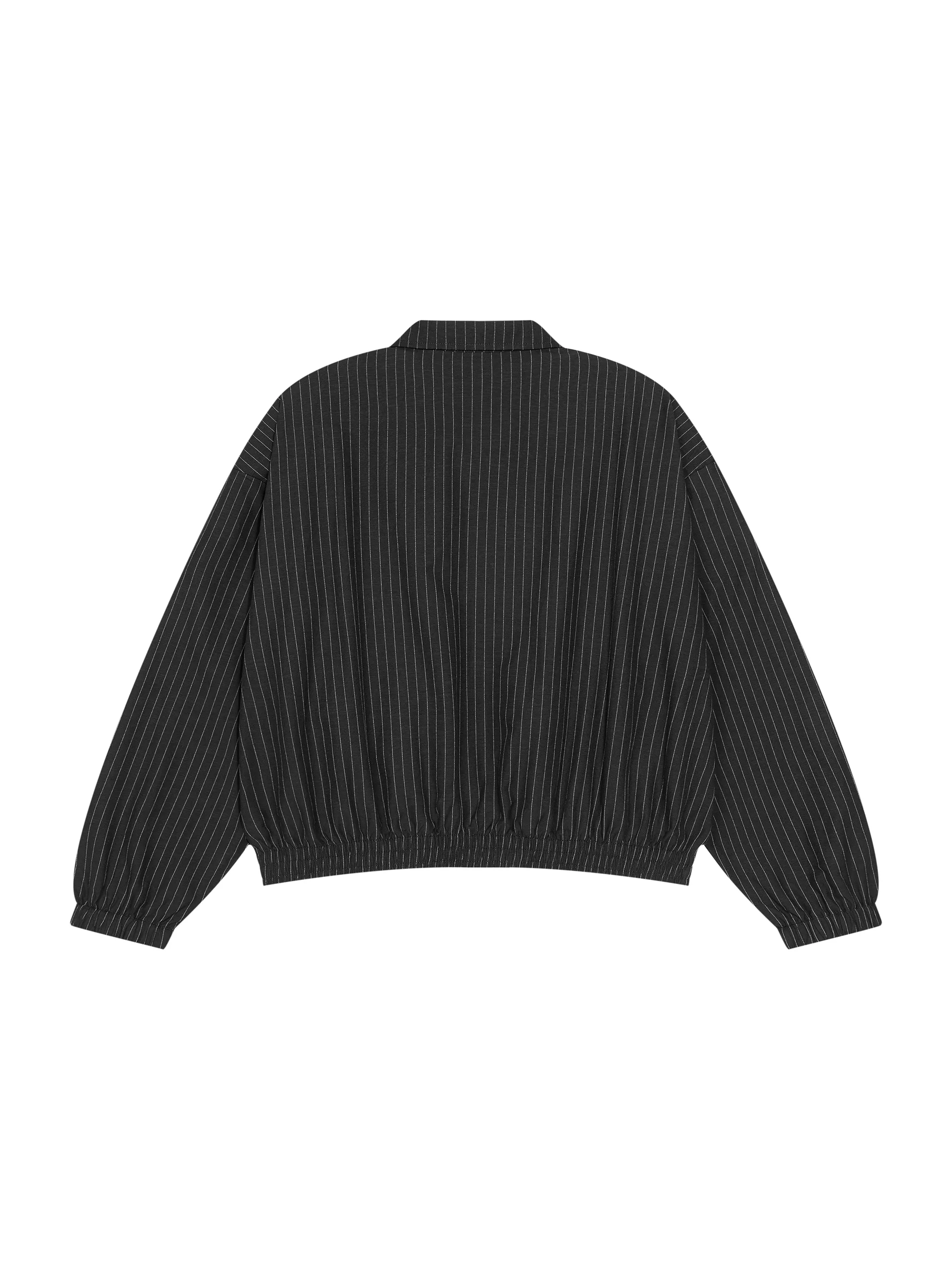 Unisex Striped Full-Zip Track Jacket