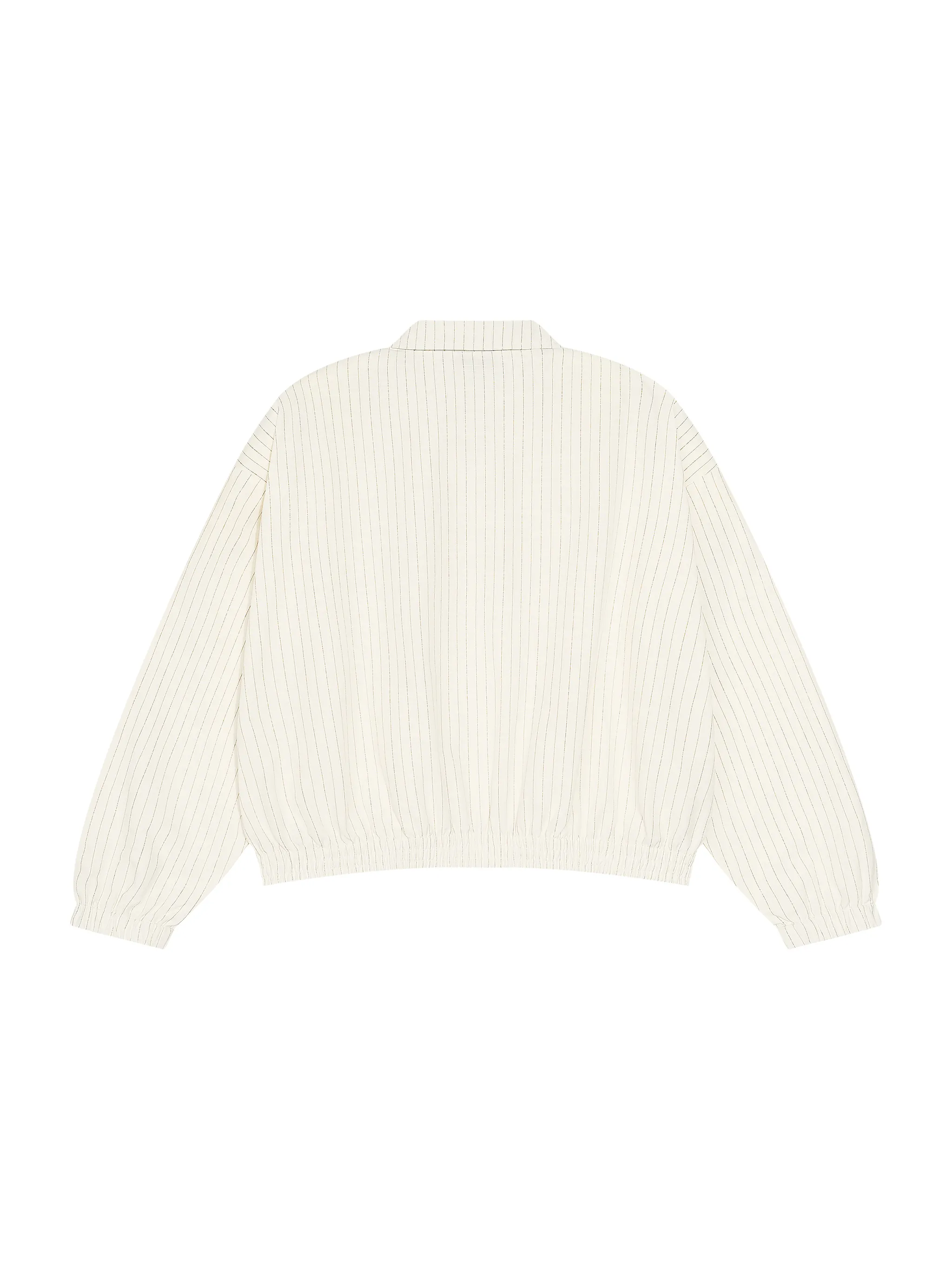 Unisex Striped Full-Zip Track Jacket