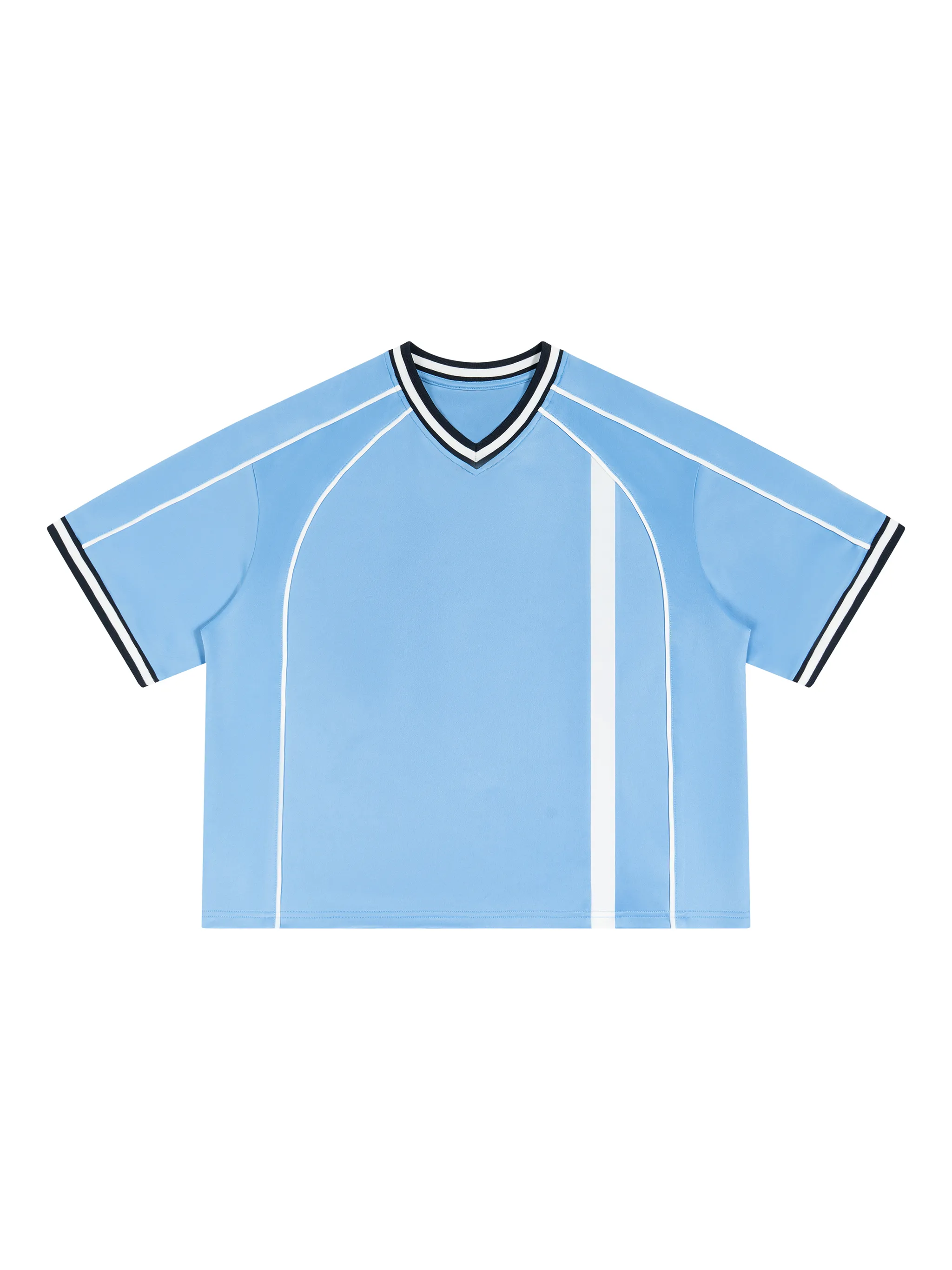 Unisex Boxy V-Neck Soccer Jersey