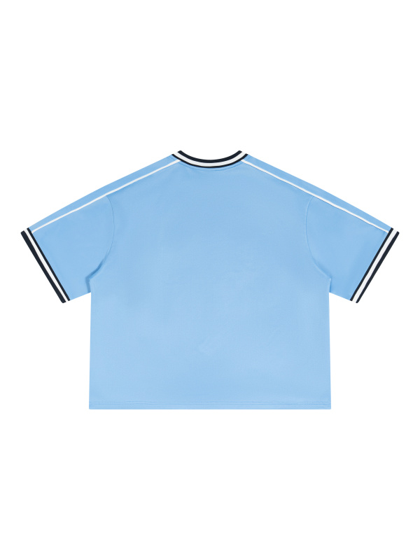 Unisex Boxy V-Neck Soccer Jersey
