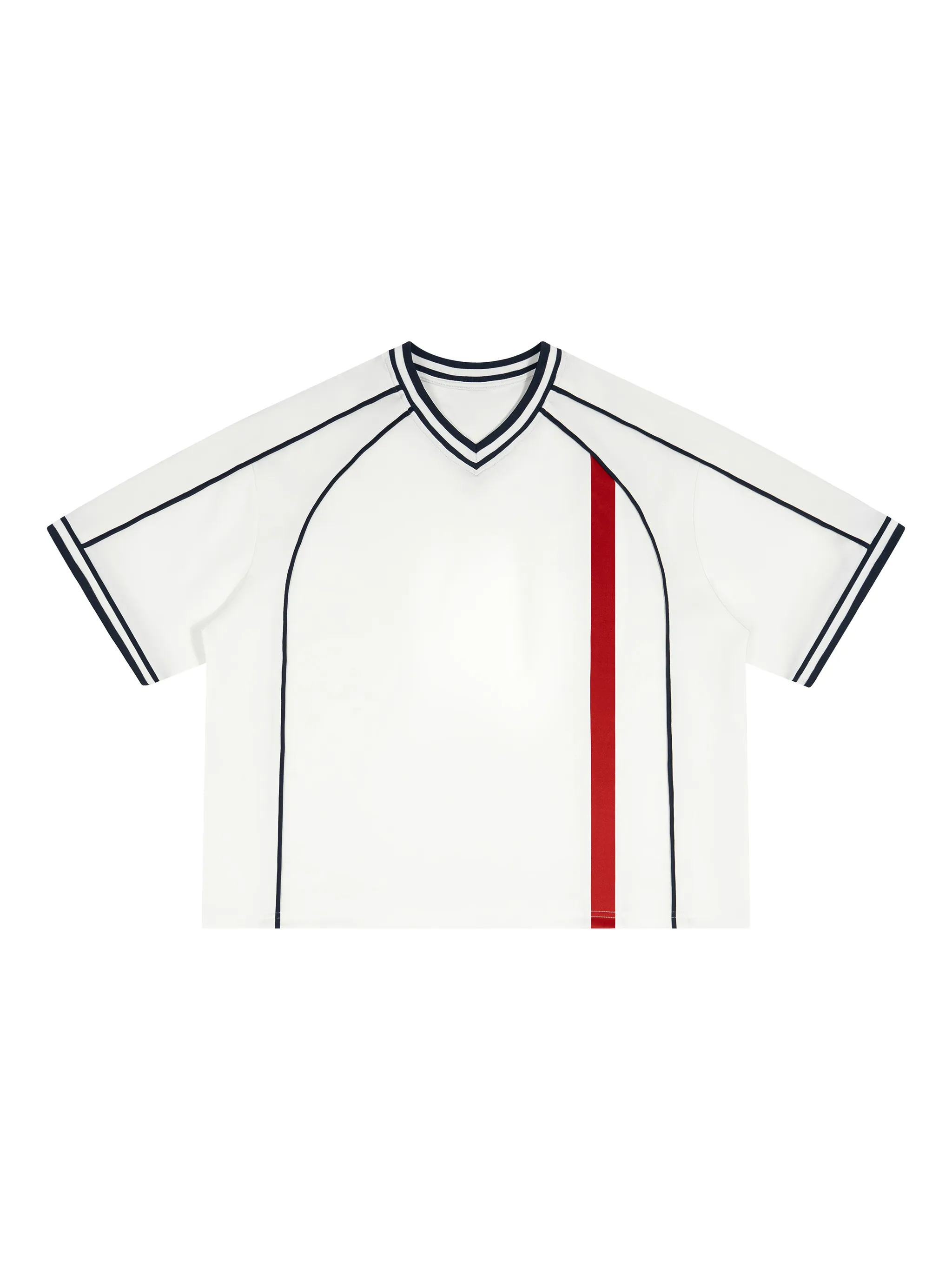 Unisex Boxy V-Neck Soccer Jersey