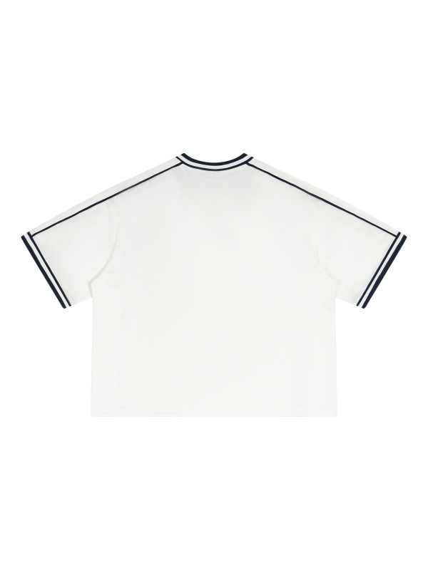 Unisex Boxy V-Neck Soccer Jersey