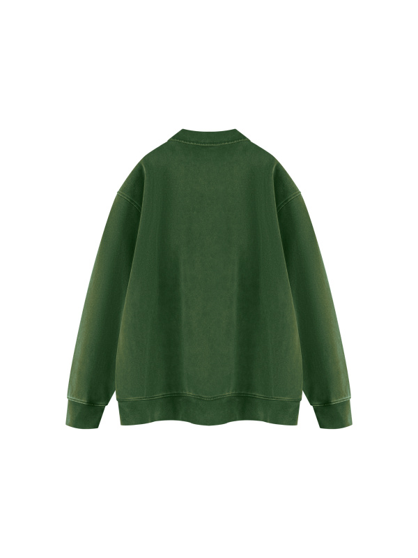 Unisex Vintage Wash Quarter-Zip Sweatshirt
