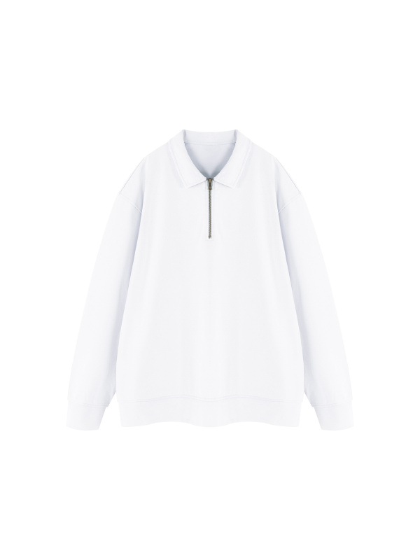 Unisex Vintage Wash Quarter-Zip Sweatshirt