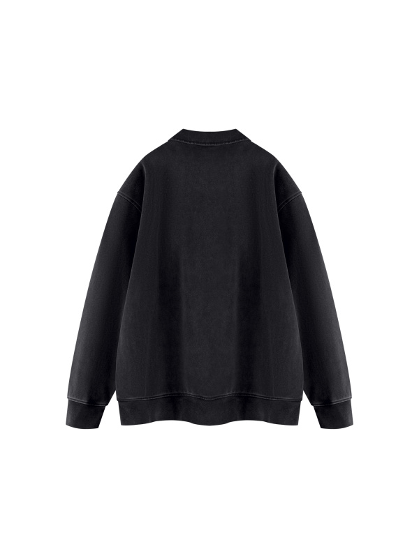 Unisex Vintage Wash Quarter-Zip Sweatshirt