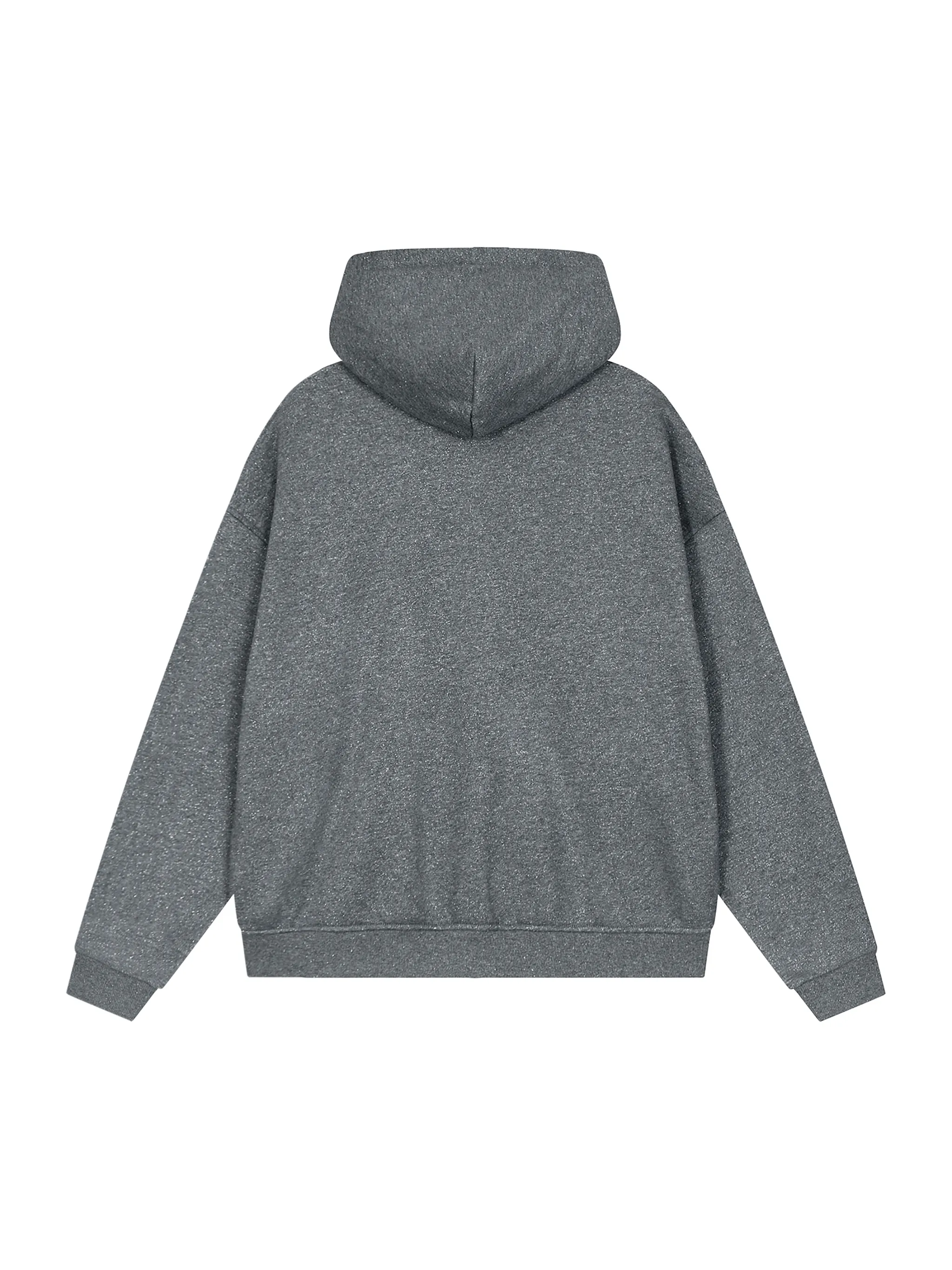 Unisex Sparkles Full Zip Boxy Hoodie