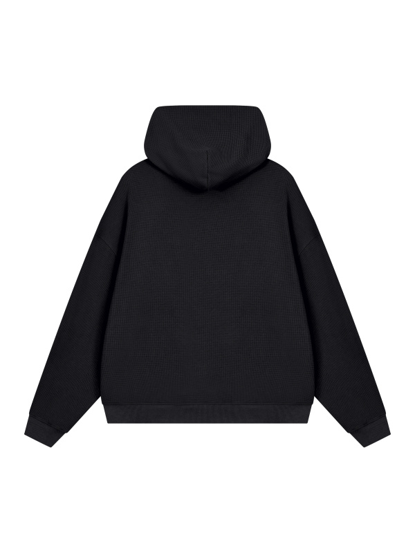 Unisex Waffle Boxy Hoodie