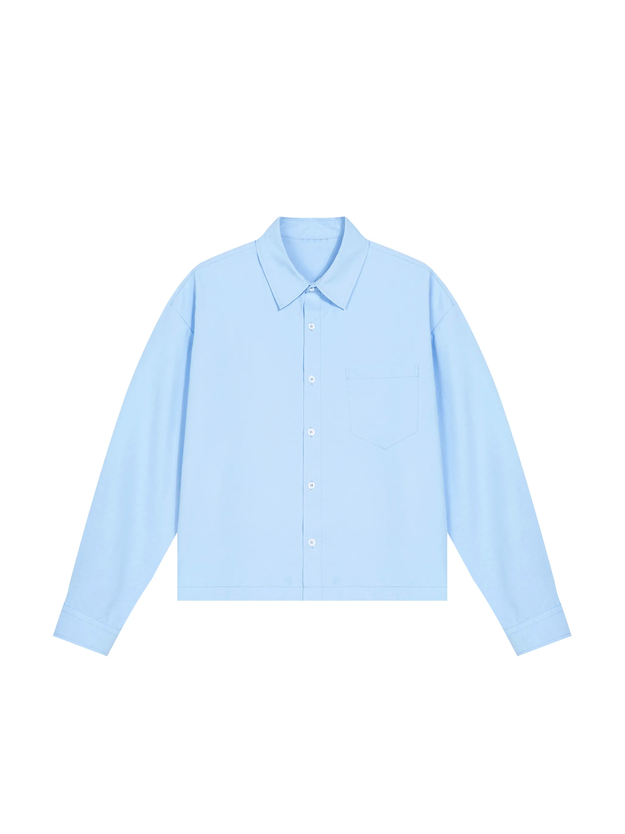 Unisex Boxy Long Sleeve Shirt